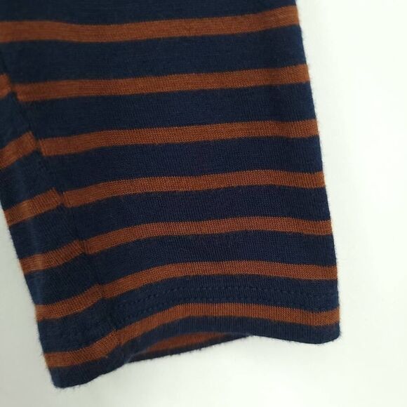 Lucky Brand XS Striped Knit Crew Neck Maxi Dress - Picture 6 of 11